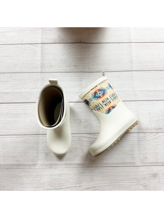 Pendleton Other - Pendleton Pilot Rock Kids Mid Rain Boots Durable Waterproof Aztec NWT NIB 9-10